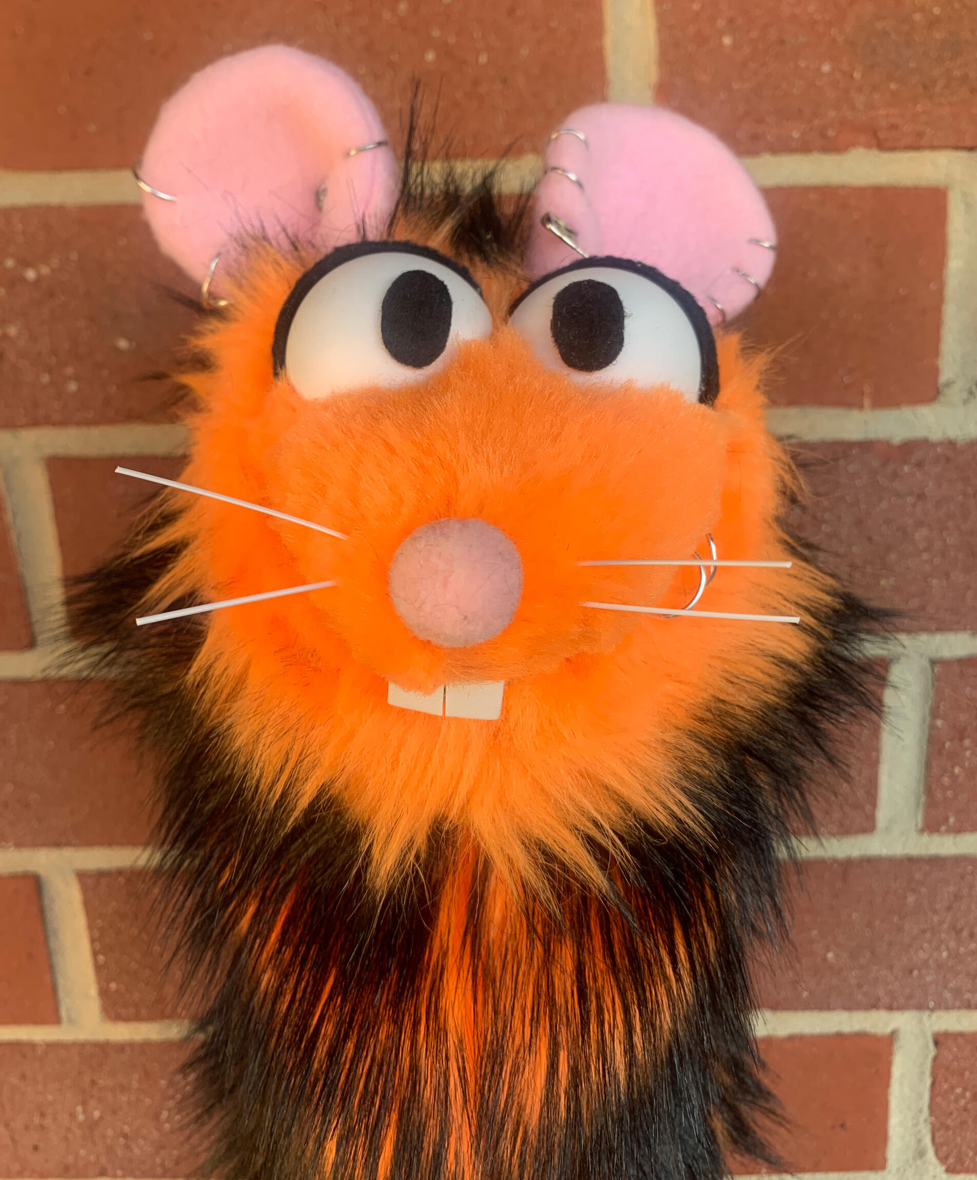 Photo of a rat puppet