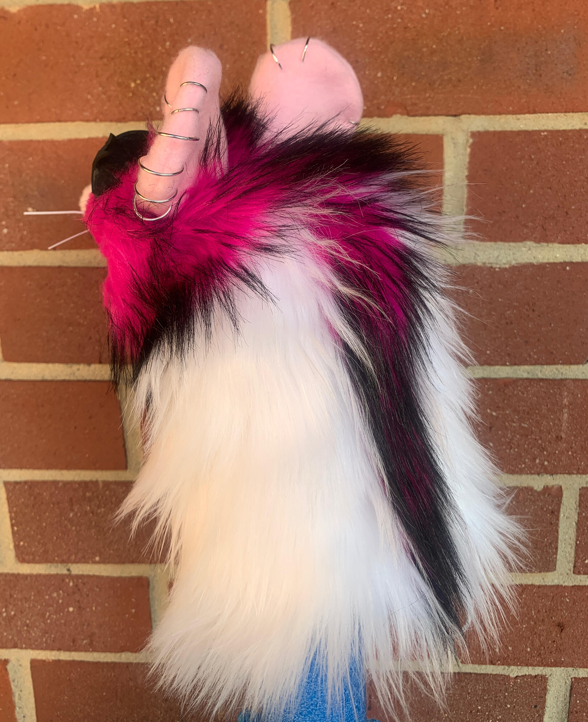 Photo of a rat puppet
