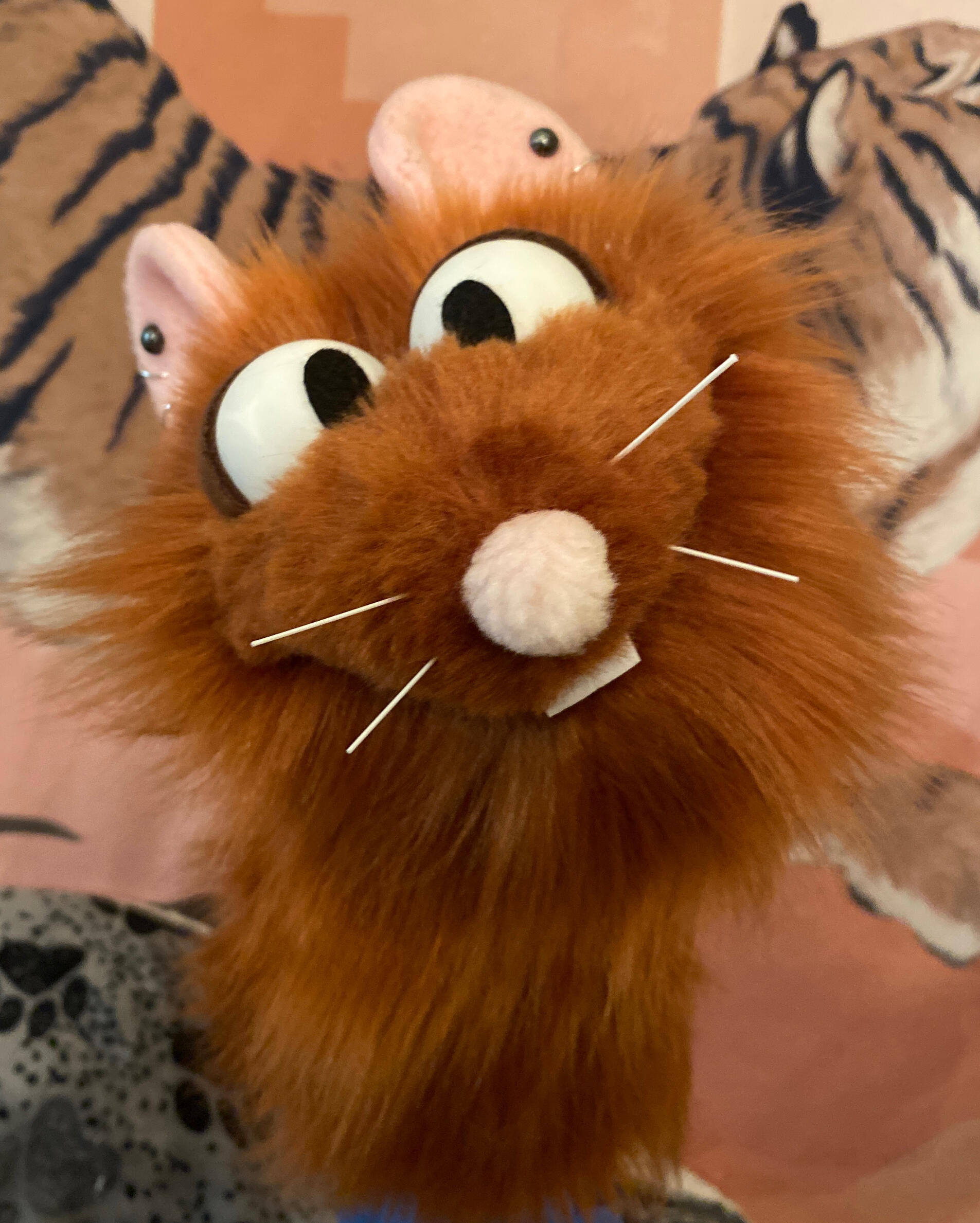 Photo of a rat puppet