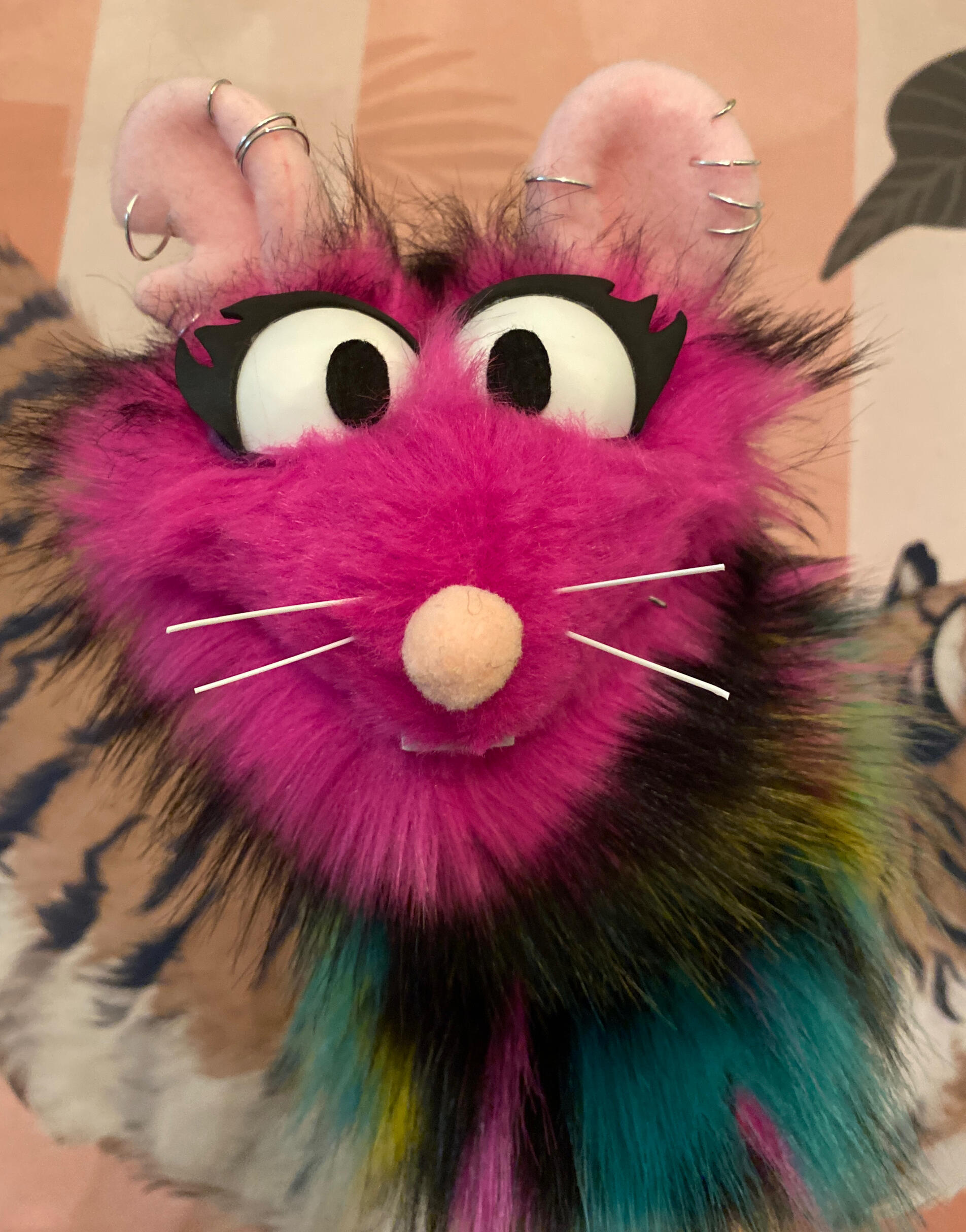 Bowling alley rat puppet Photo of a rat puppet
